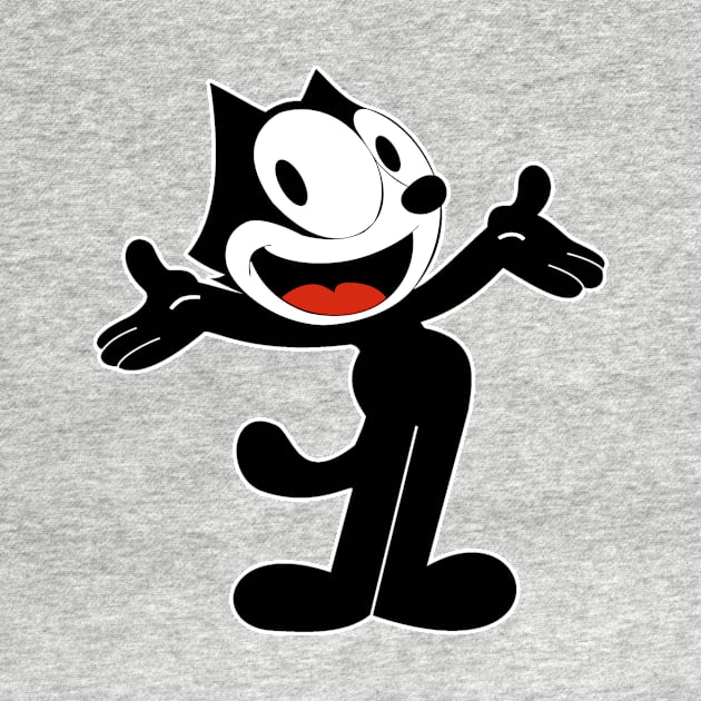 Felix the Cat - Retro Cartoon by LuisP96